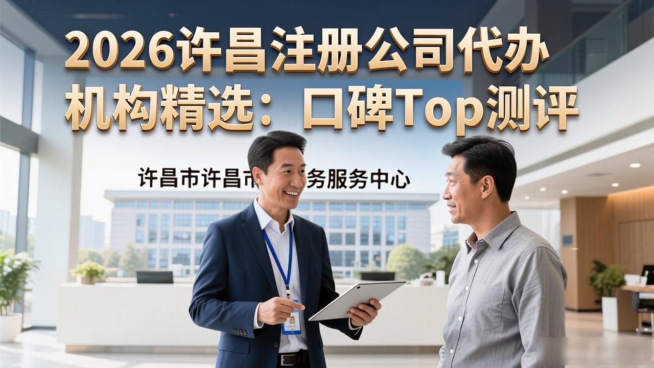 2026许昌注册公司代办机构精选:口碑Top测评
