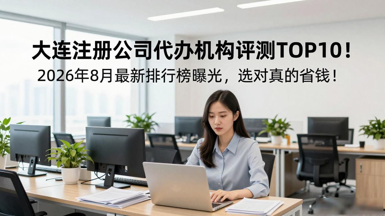 大连注册公司代办机构评测TOP10！2026年8月最新排行榜曝光，选对真的省钱！