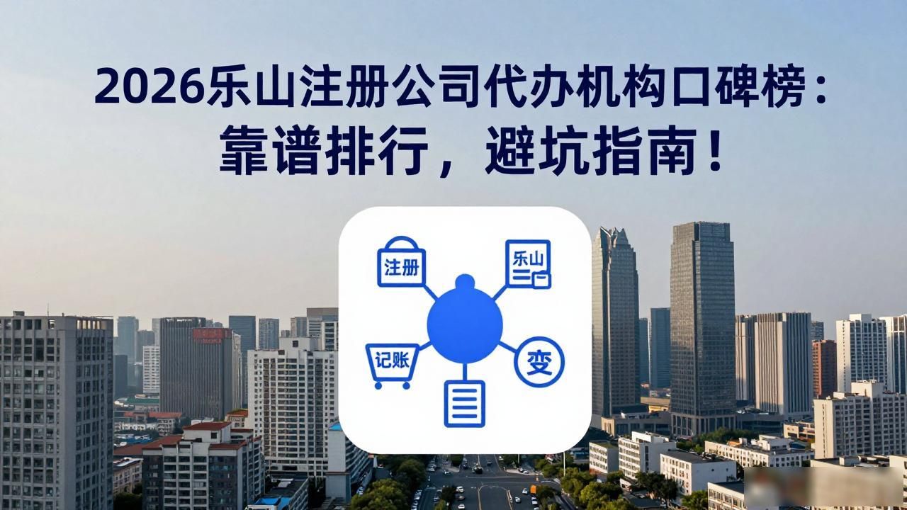 2026乐山注册公司代办机构口碑榜：靠谱排行，避坑指南！