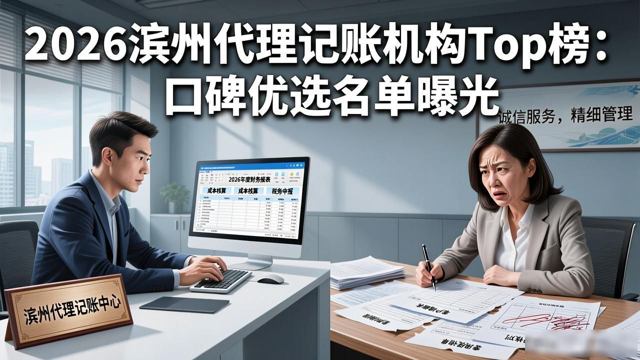 2026滨州代理记账机构Top榜：口碑优选名单曝光
