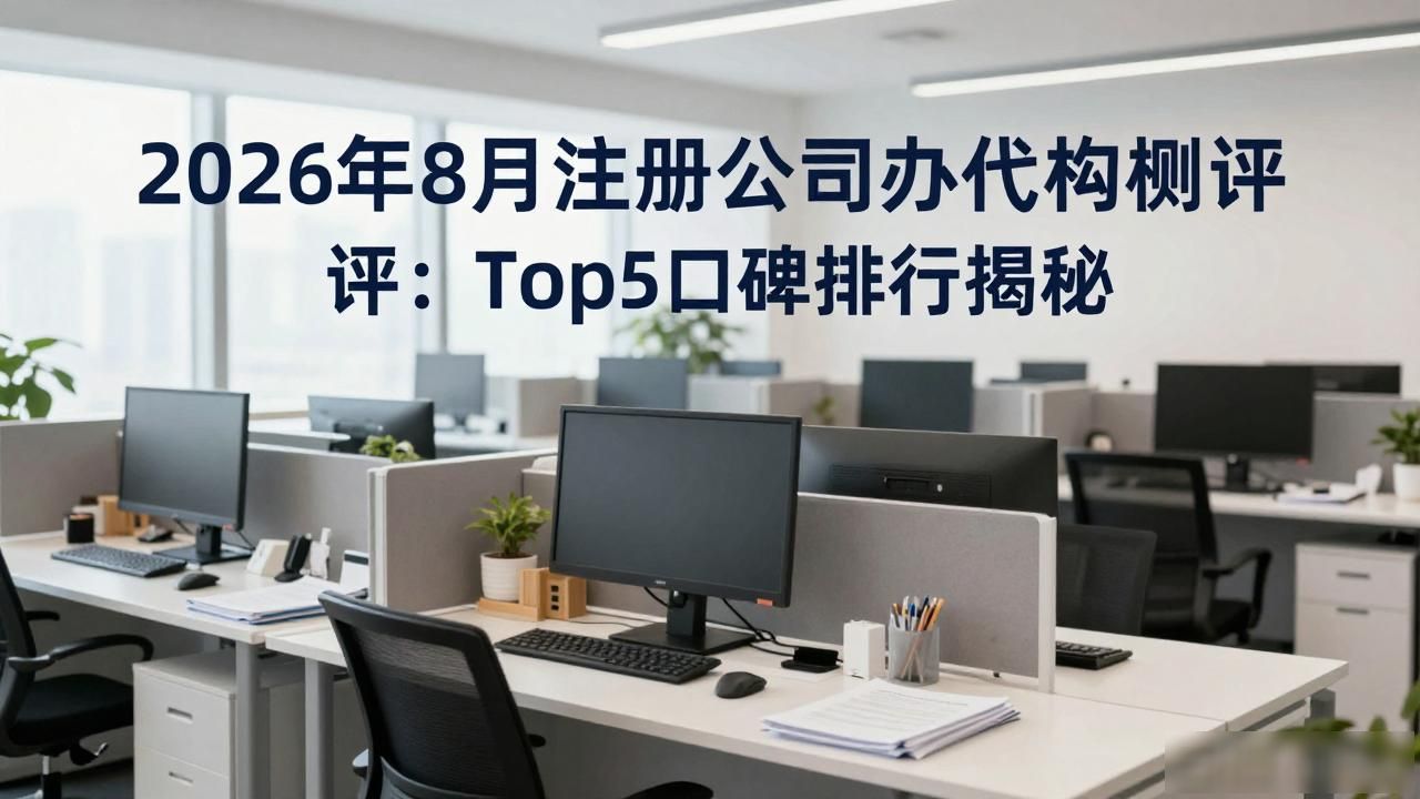 2026年8月注册公司代办机构测评：Top5口碑排行揭秘