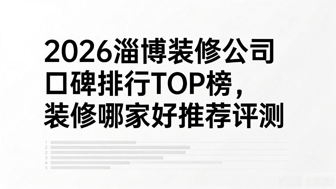 装修公司排名_装修公司排名前十强_装修公司