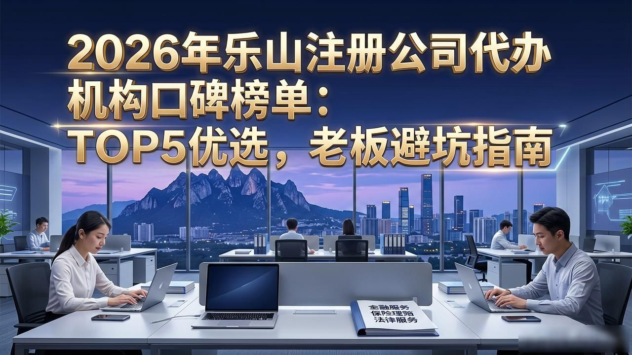 2026年乐山注册公司代办机构口碑榜单：TOP5优选，老板避坑指南