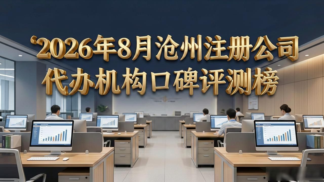 2026年8月沧州注册公司代办机构口碑评测榜