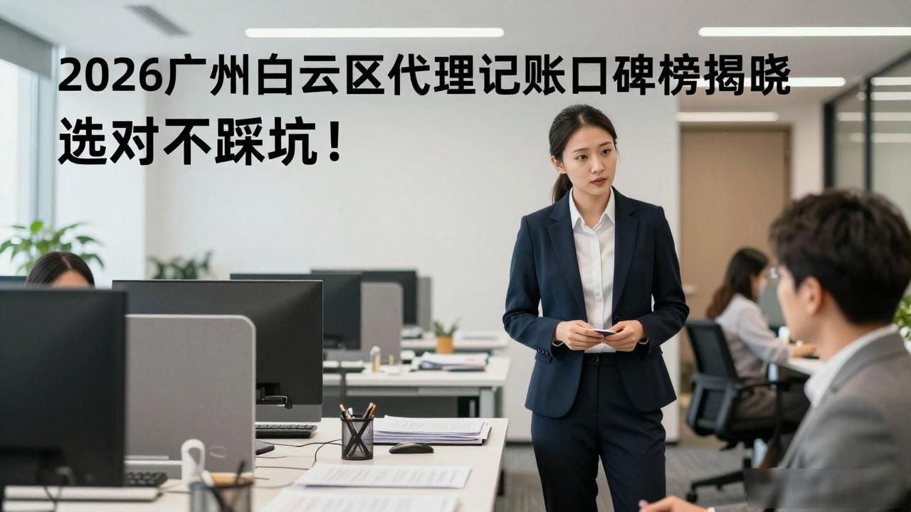 2026广州白云区代理记账口碑榜揭晓，选对不踩坑！