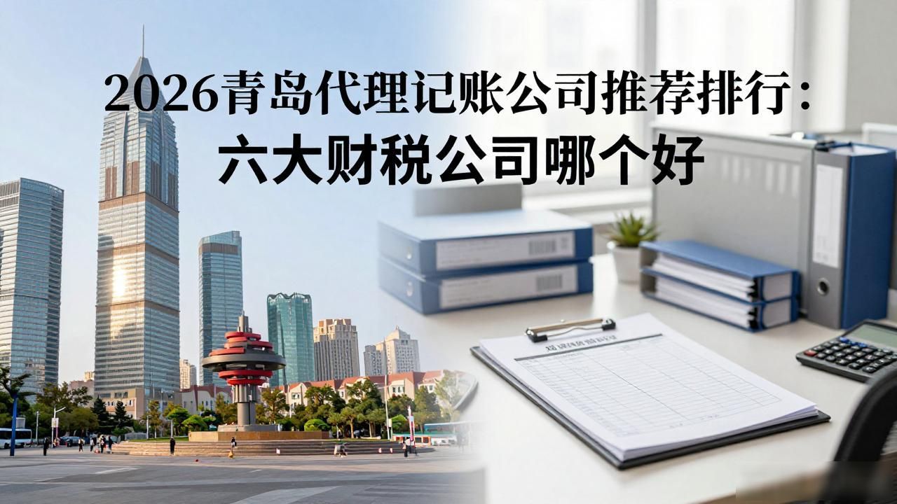 2026青岛代理记账公司推荐排行:六大财税公司哪个好