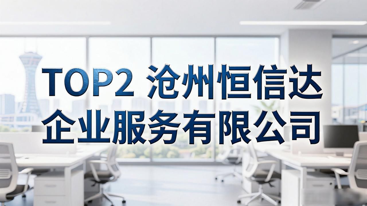 2026沧州注册公司代办机构推荐评测指南