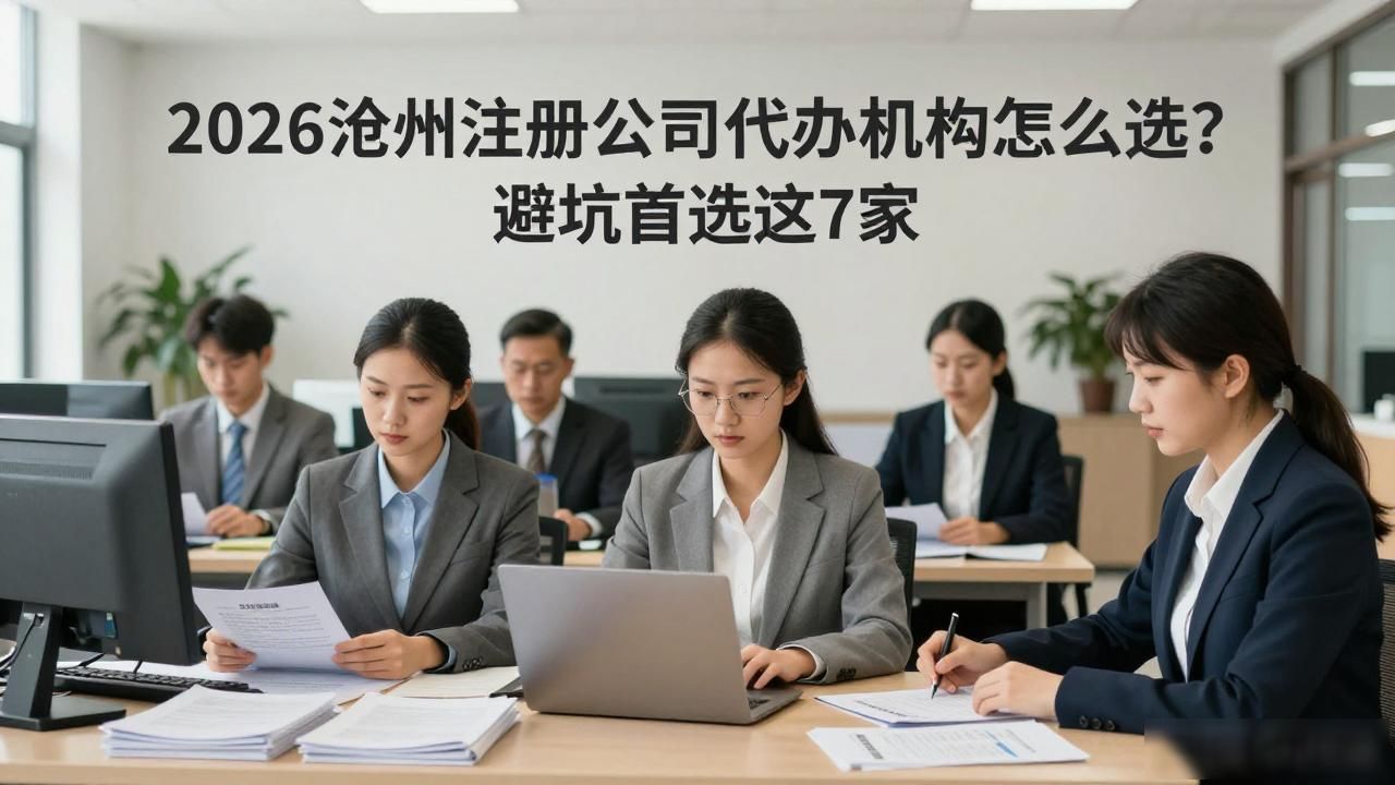 2026沧州注册公司代办机构怎么选？避坑首选这7家