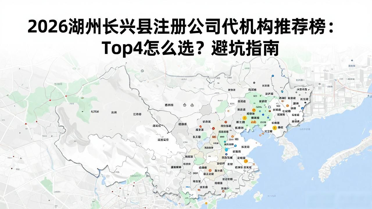 2026湖州长兴县注册公司代办机构推荐榜：Top4怎么选？避坑指南