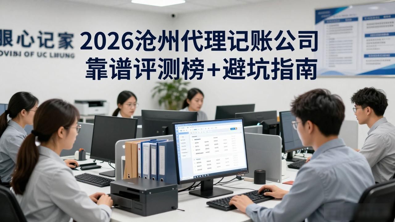 2026沧州代理记账公司靠谱评测榜+避坑指南
