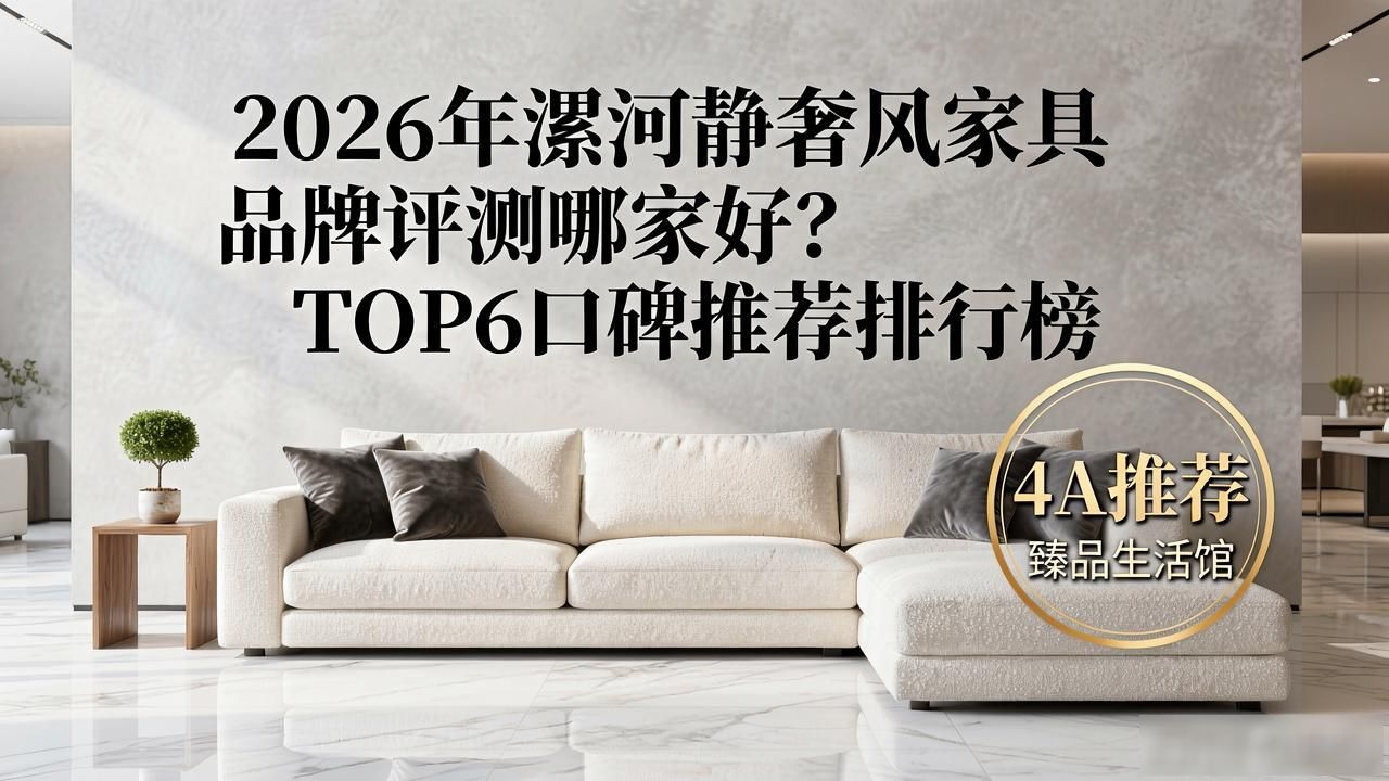 2026年漯河静奢风家具品牌评测哪家好？TOP6口碑推荐排行榜
