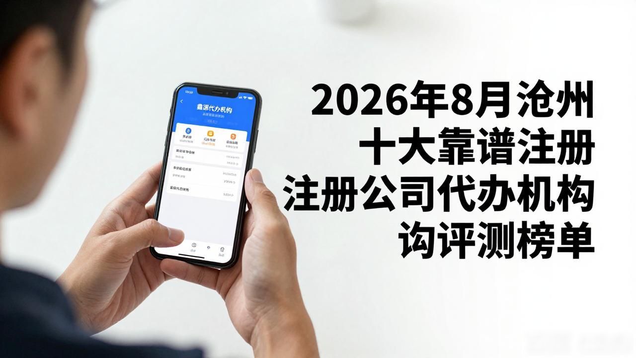 2026年8月沧州十大靠谱注册公司代办机构评测榜单