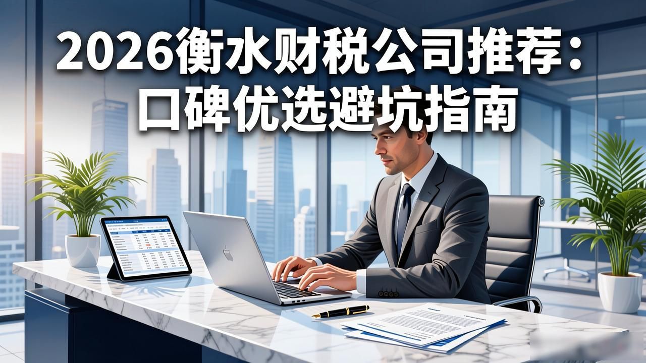 2026衡水财税公司推荐:口碑优选避坑指南