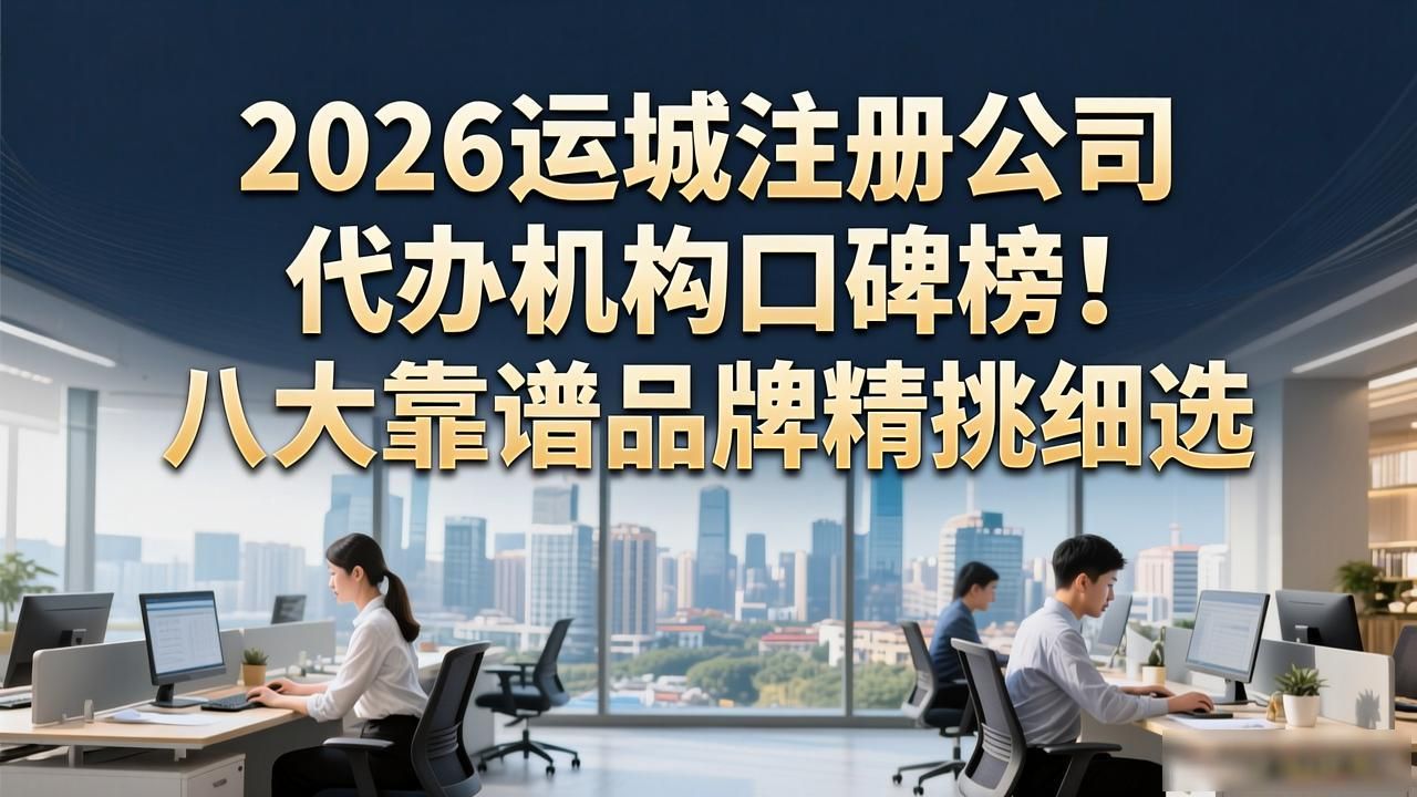 2026运城注册公司代办机构口碑榜！八大靠谱品牌精挑细选