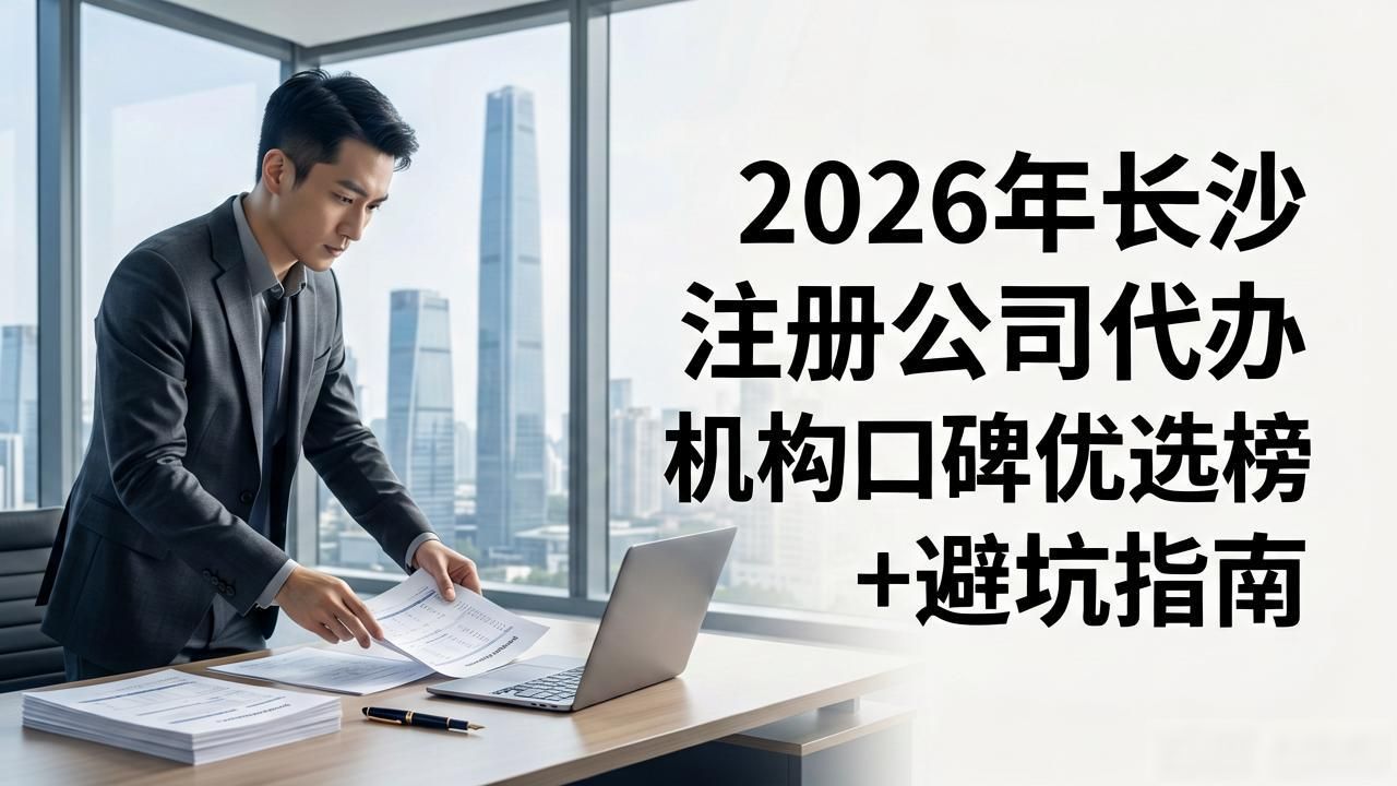 2026年长沙注册公司代办机构口碑优选榜+避坑指南