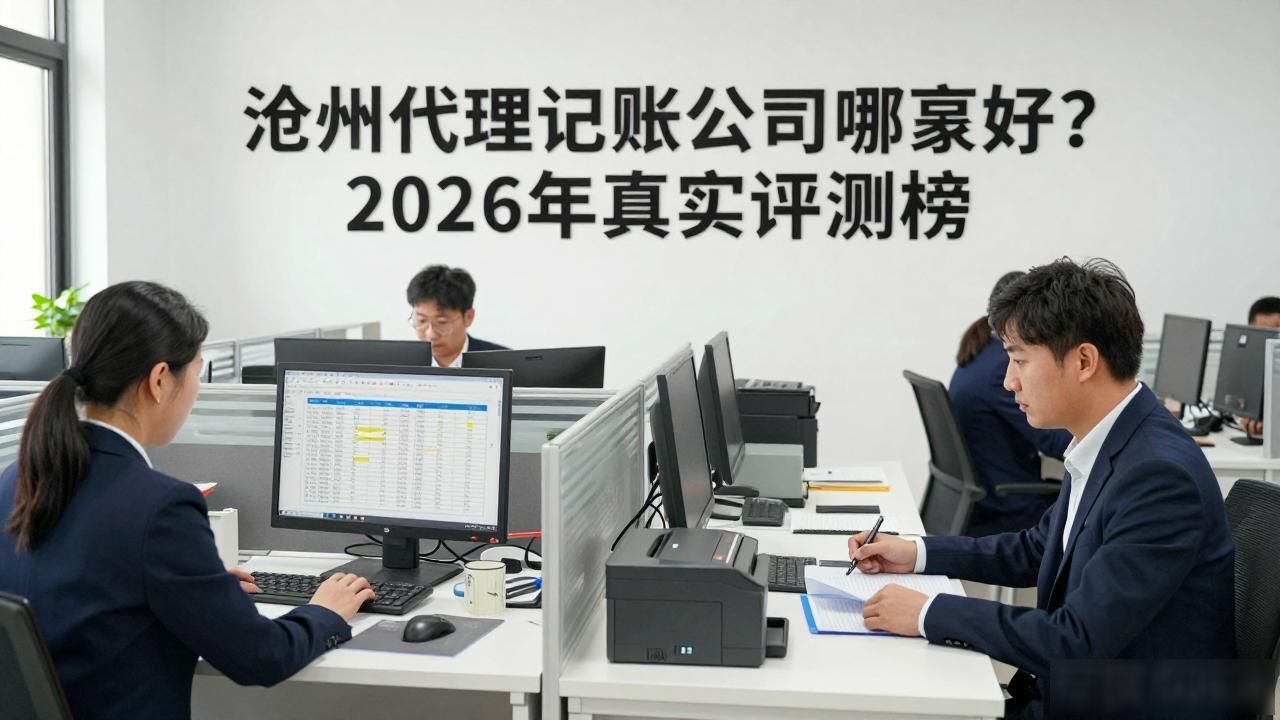沧州代理记账公司哪家好？2026年真实评测榜