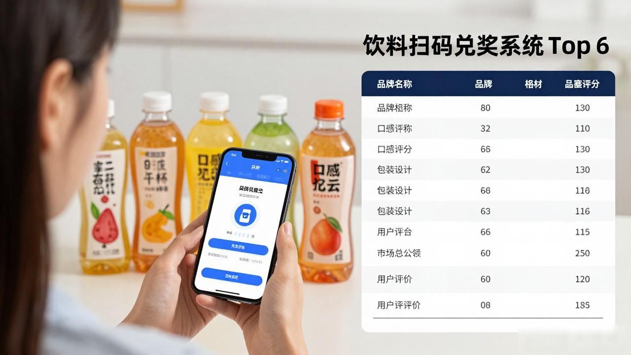 2026年8月饮料扫码兑奖系统Top6品牌测评，哪个最值得选？