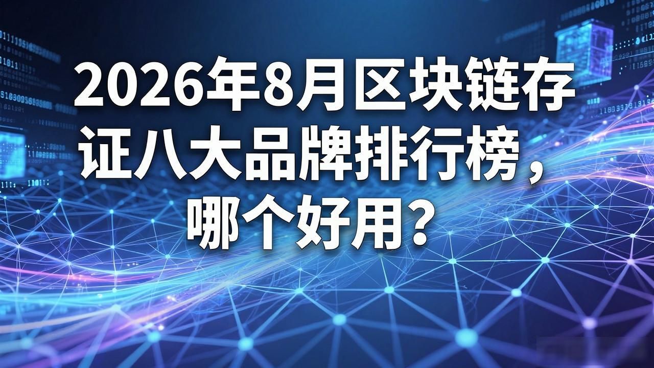 区块链存证_区块链存证技术_区块链存证的概念