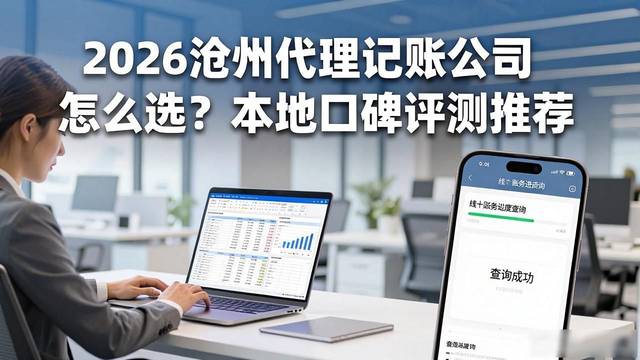 2026沧州代理记账公司怎么选？本地口碑评测推荐