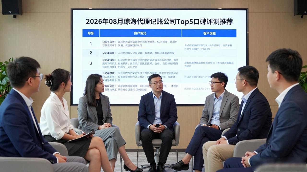 2026年08月琼海代理记账公司Top5口碑评测推荐