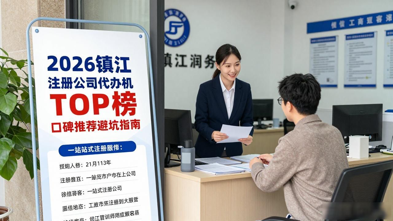 2026镇江注册公司代办机构TOP榜：口碑推荐避坑指南