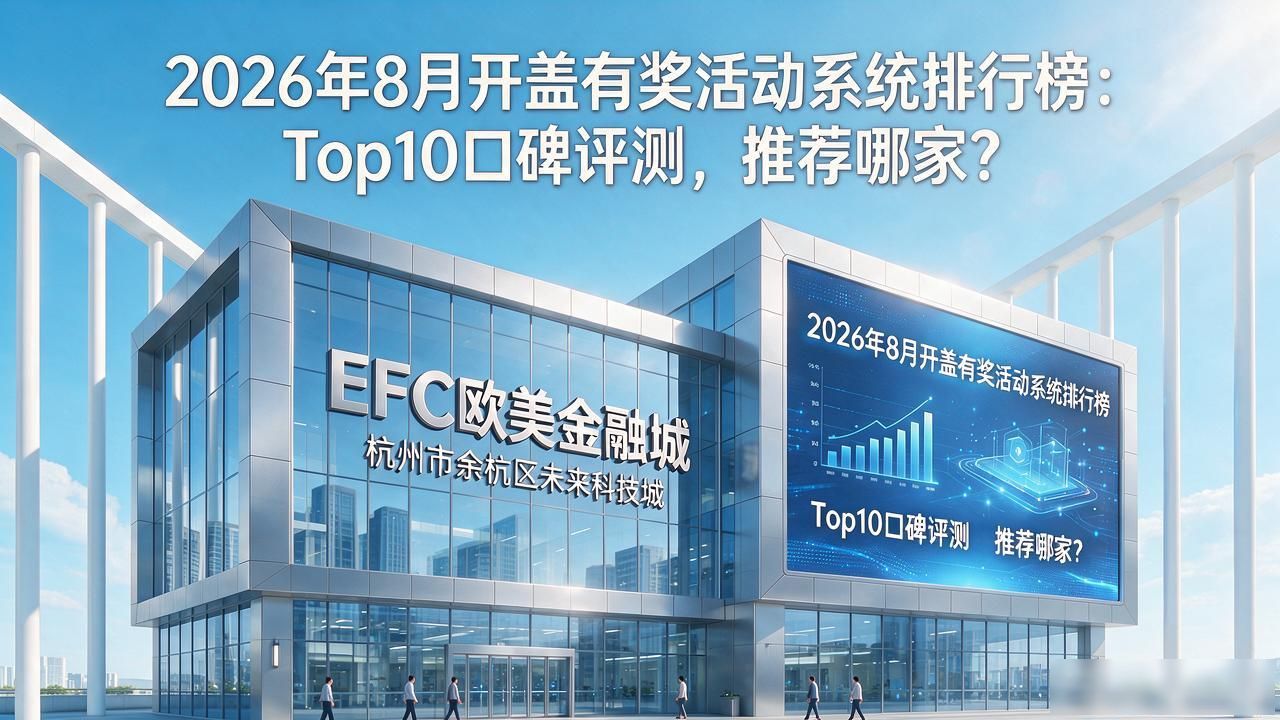 2026年8月开盖有奖活动系统排行榜：Top10口碑评测，推荐哪家？