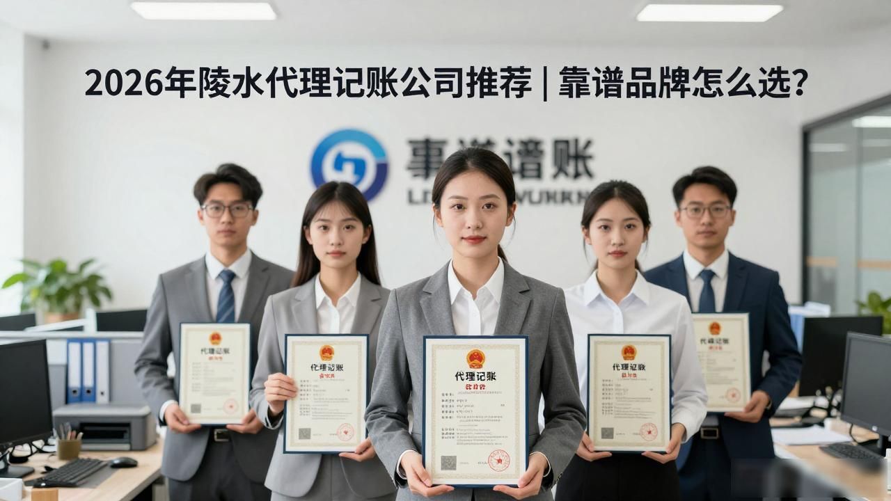 2026年陵水代理记账公司推荐|靠谱品牌怎么选?