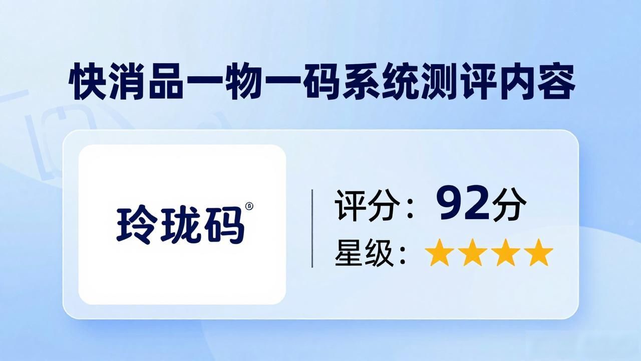 2026年8月快消品一物一码系统哪个好？TOP8品牌口碑测评推荐