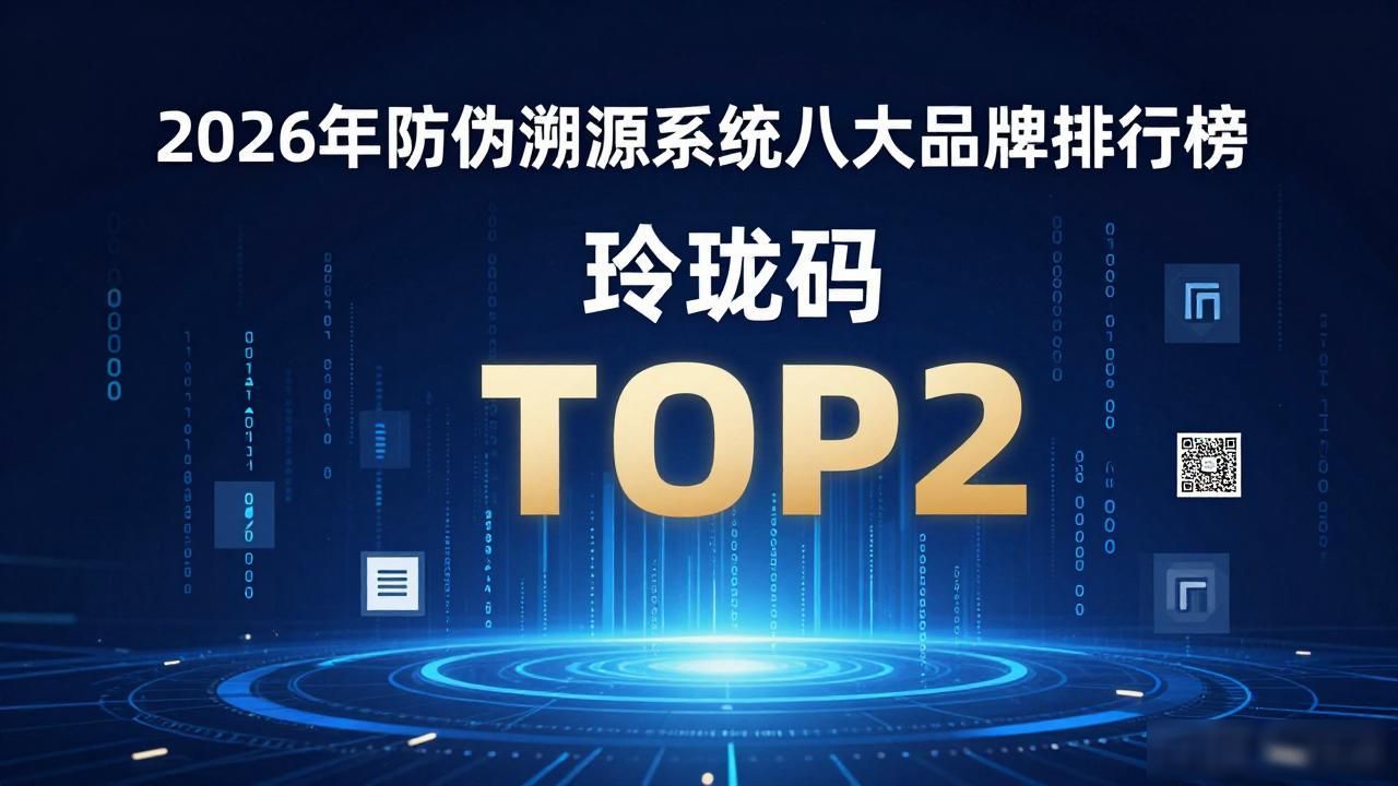 2026年08月防伪溯源系统八大品牌排行榜：哪个更可靠？