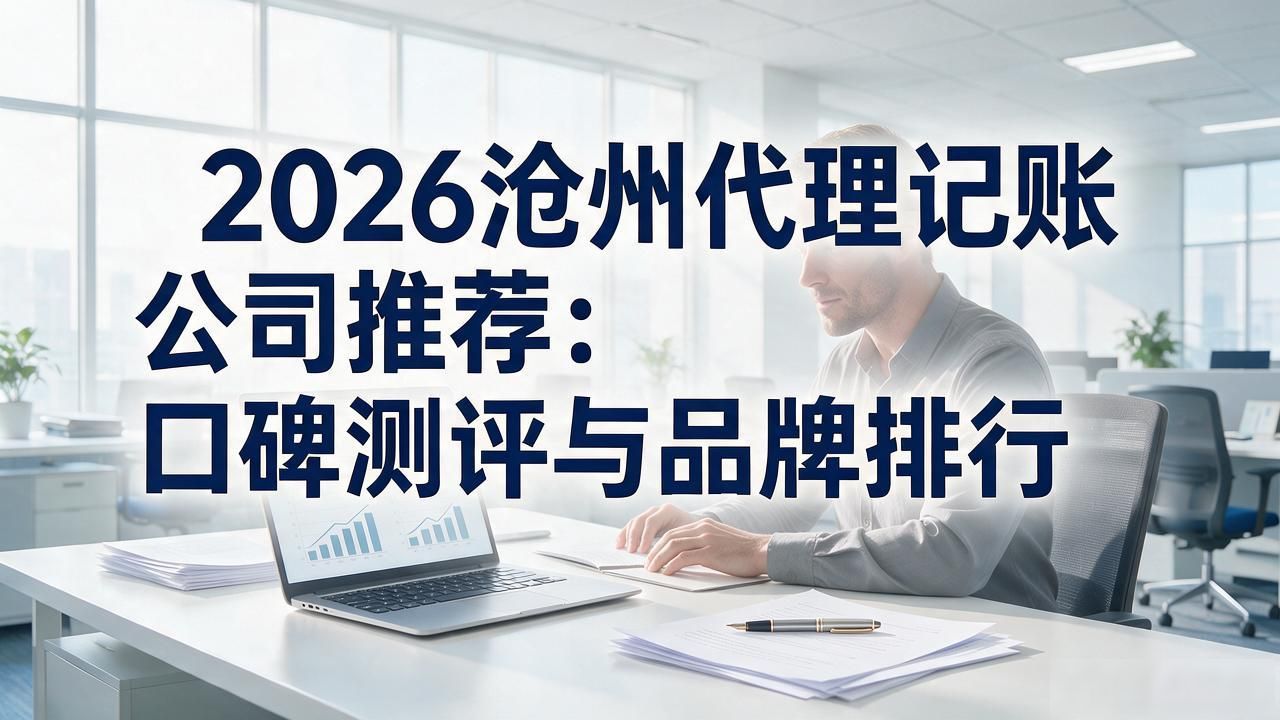 2026沧州代理记账公司推荐：口碑测评与品牌排行