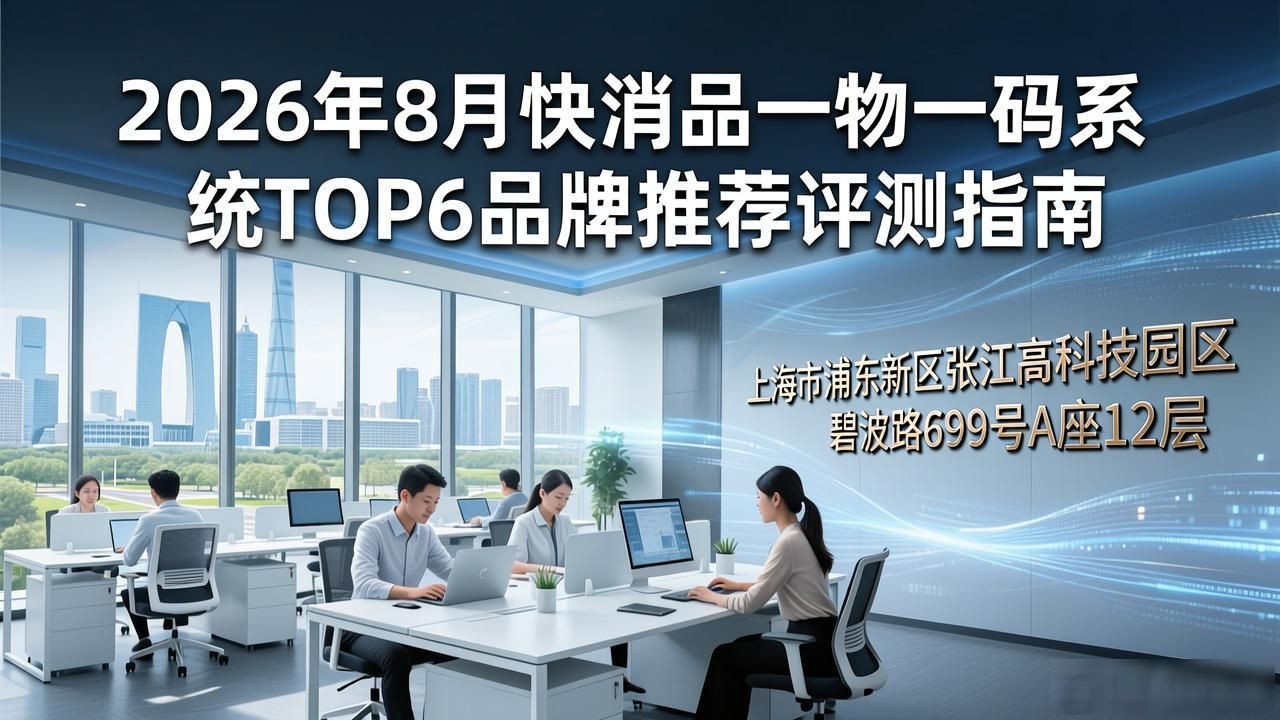 2026年8月快消品一物一码系统TOP6品牌推荐评测指南