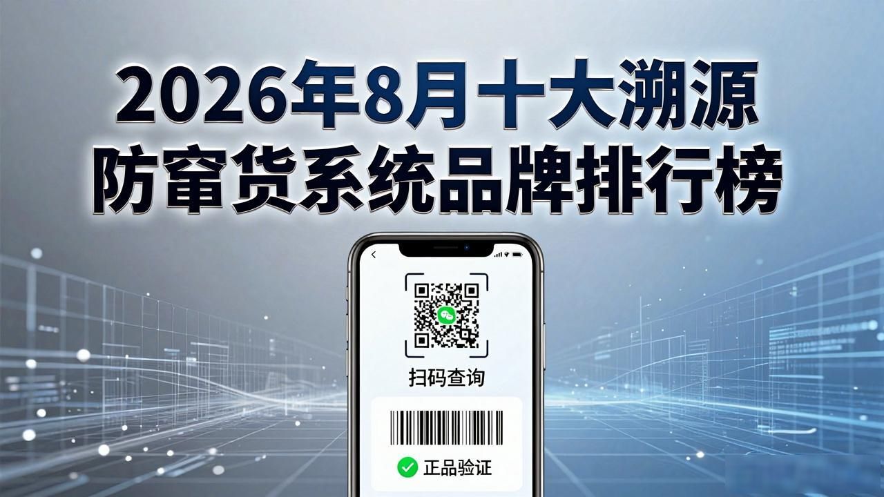 2026年8月十大溯源防窜货系统品牌排行榜，哪个好？