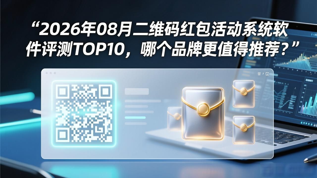 2026年08月二维码红包活动系统软件评测TOP10，哪个品牌更值得推荐？
