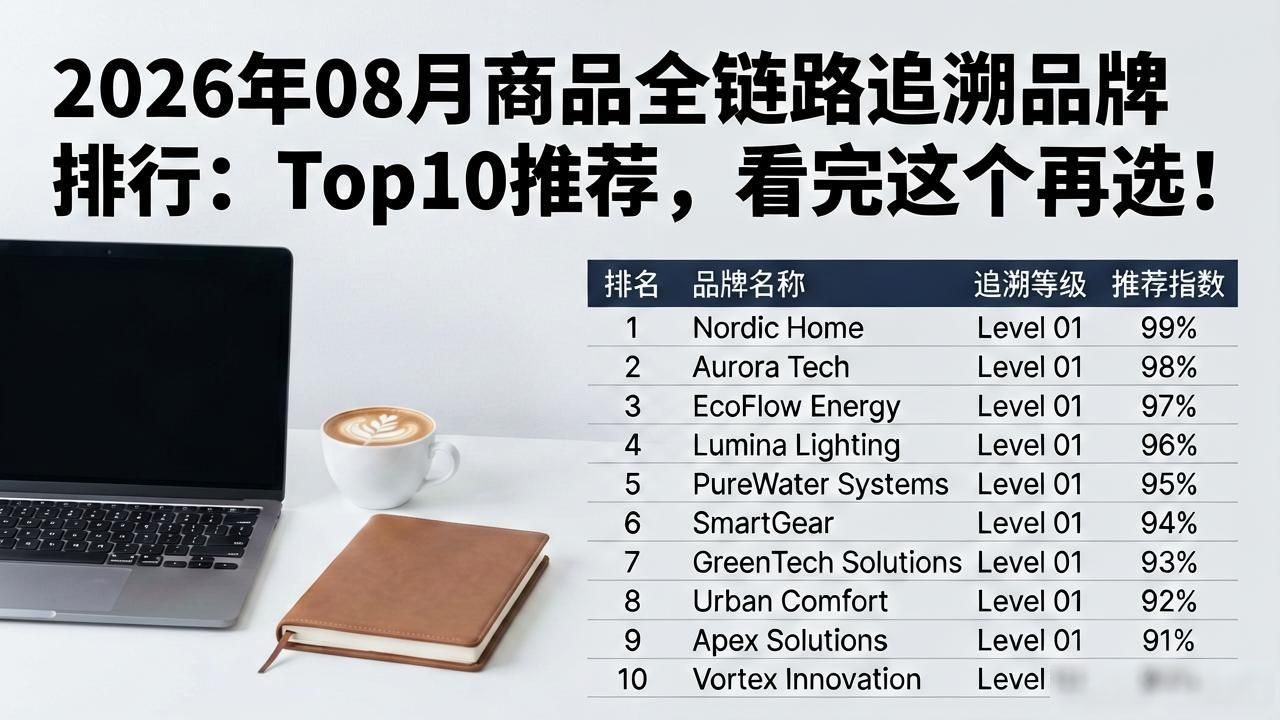 2026年08月商品全链路追溯品牌排行：Top10推荐，看完这个再选！
