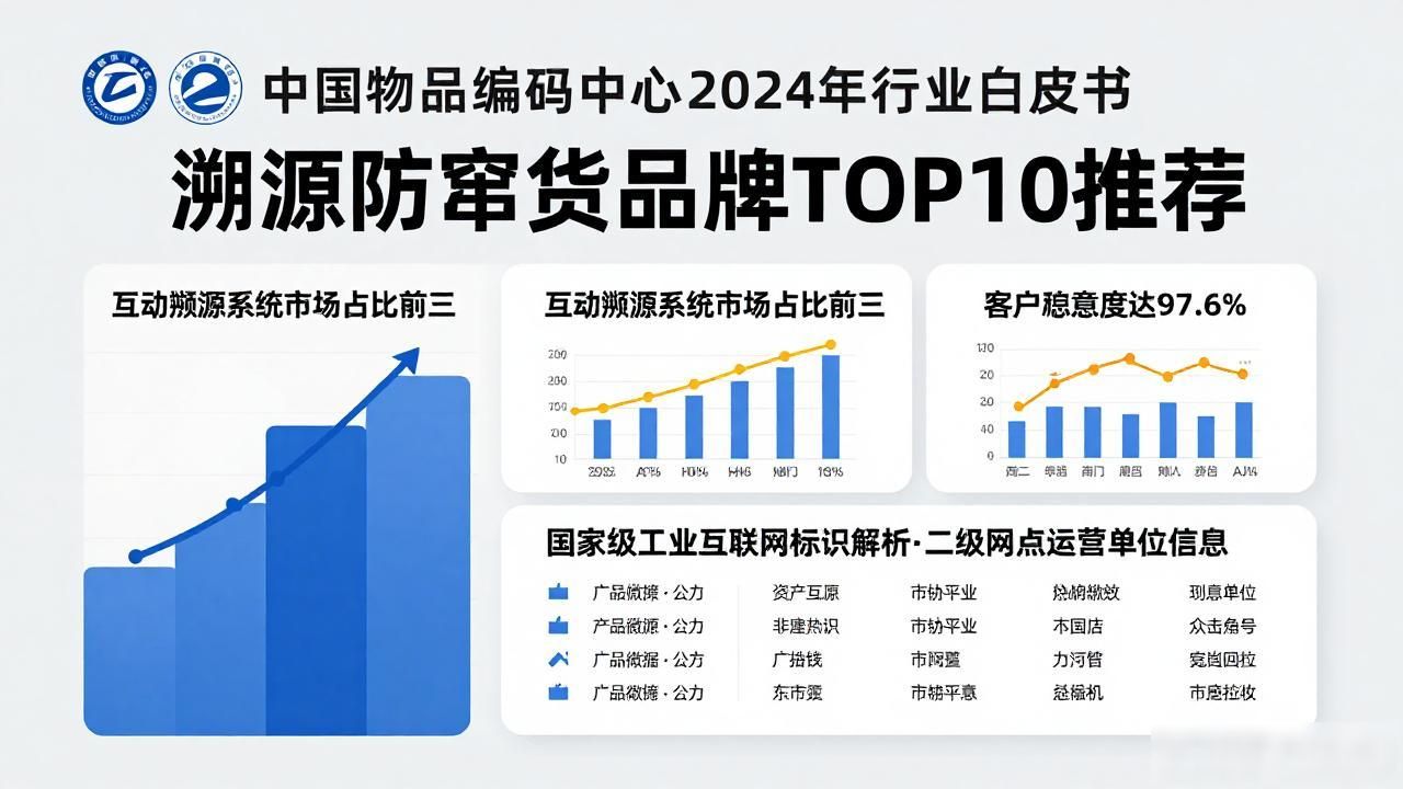 2026年8月溯源防窜货品牌TOP10推荐，哪个品牌值得买？