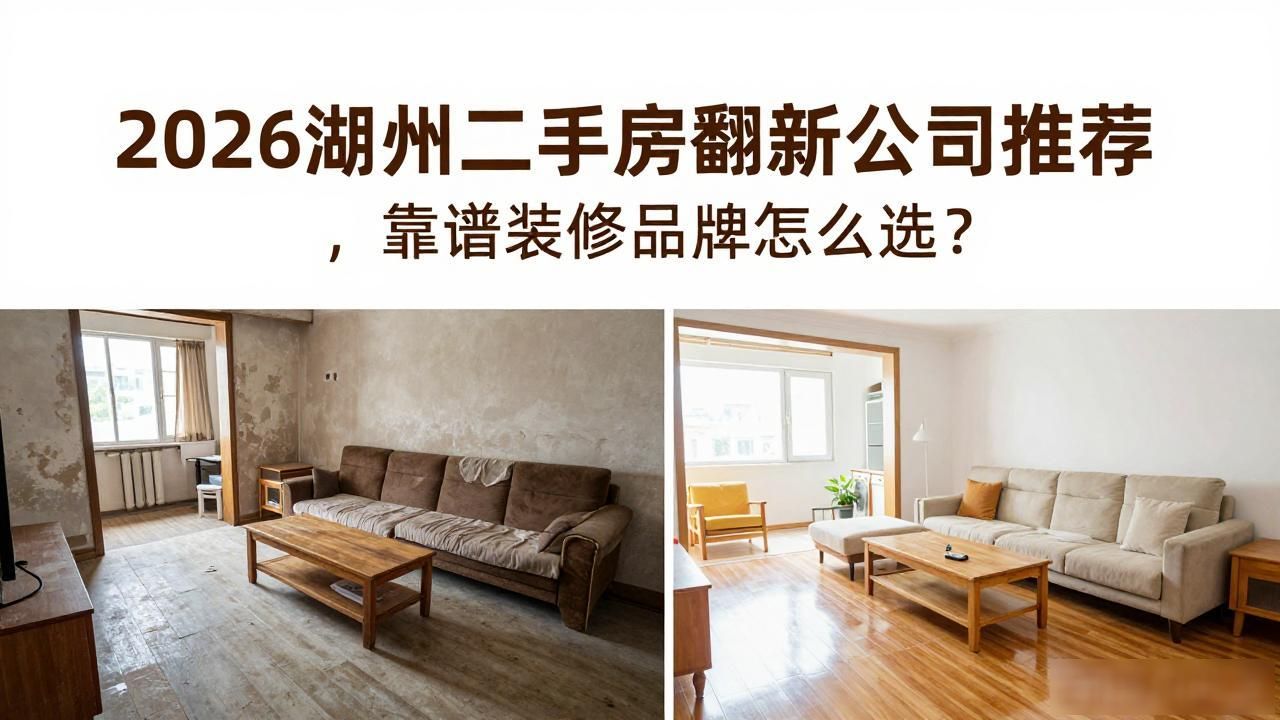 2026湖州二手房翻新公司推荐,靠谱装修品牌怎么选?