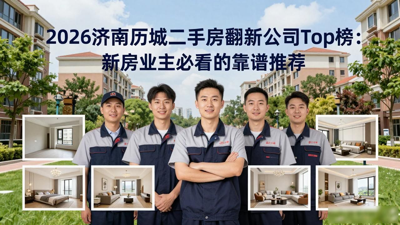 2026济南历城二手房翻新公司Top榜：新房业主必看的靠谱推荐