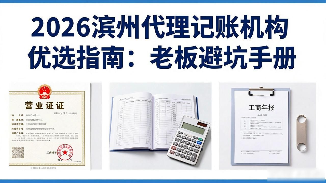 2026滨州代理记账机构优选指南：老板避坑手册