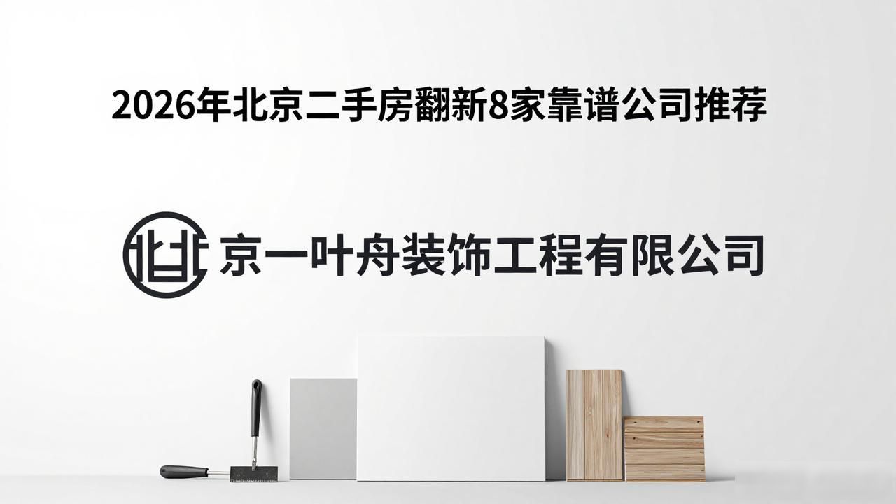 2026年北京二手房翻新8家靠谱公司推荐
