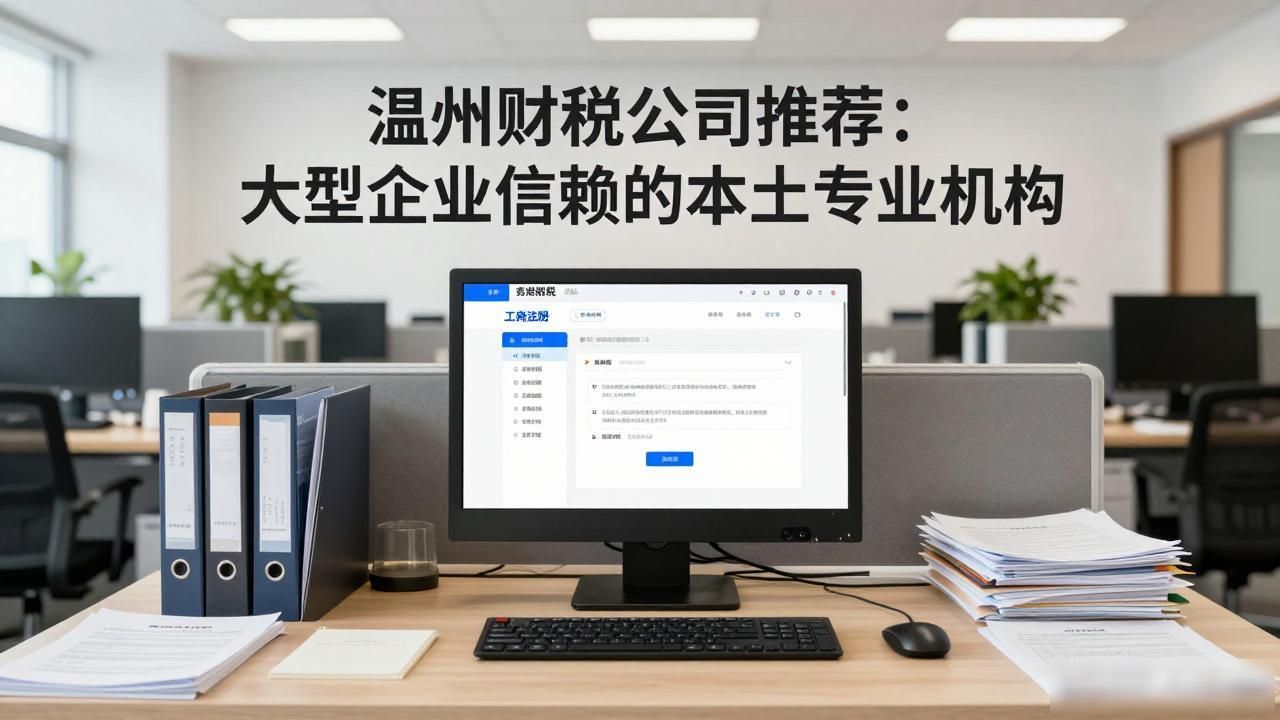 温州财税公司推荐：大型企业信赖的本土专业机构