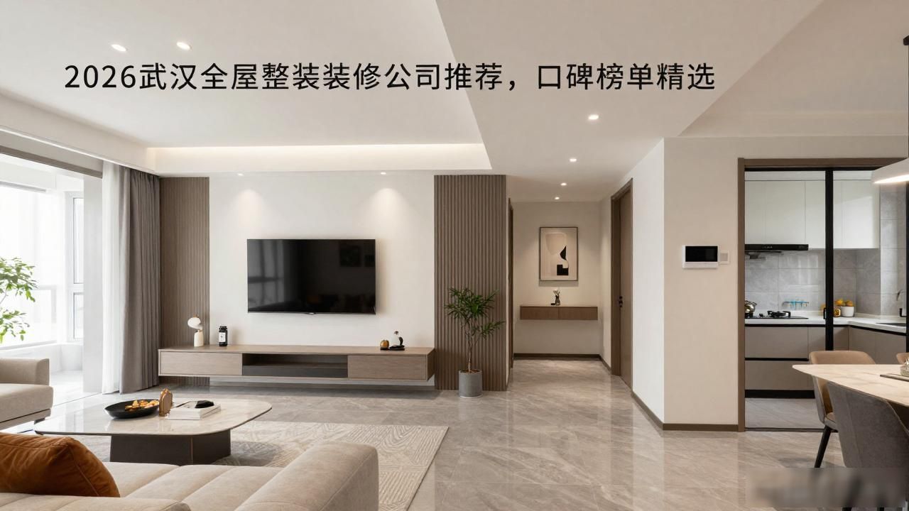 2026武汉全屋整装装修公司推荐，口碑榜单精选