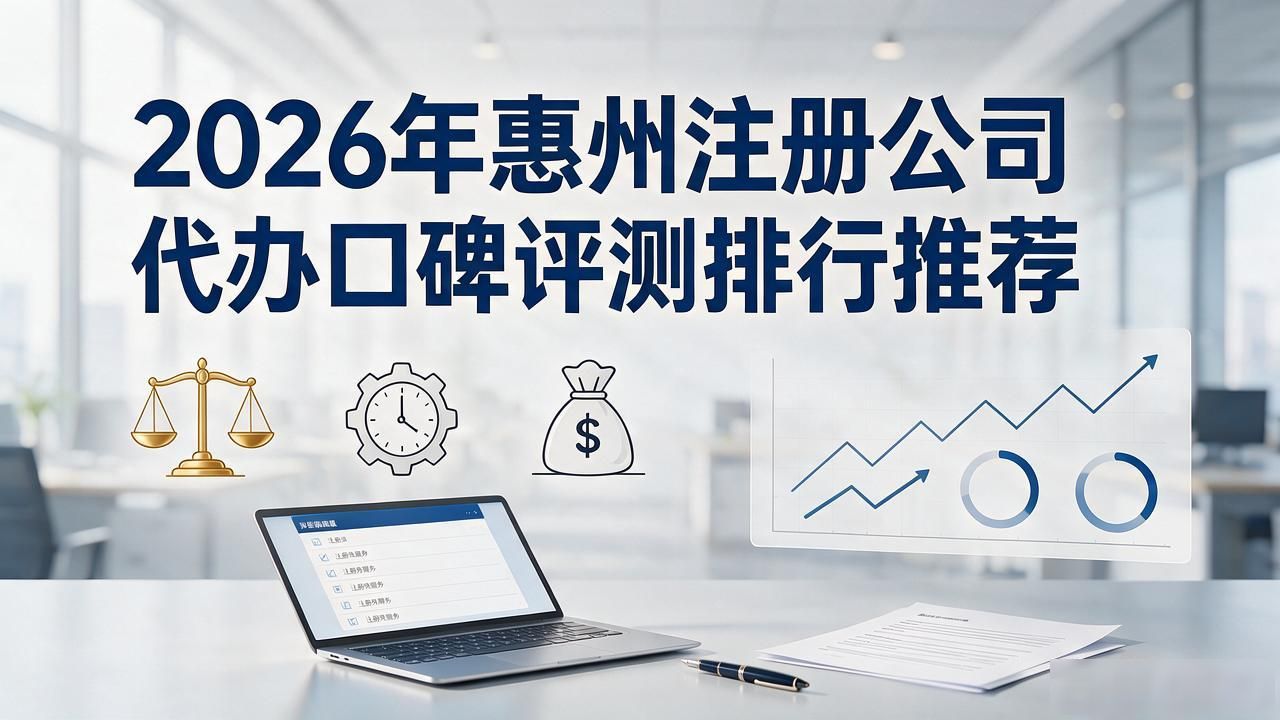 2026年惠州注册公司代办口碑评测排行推荐