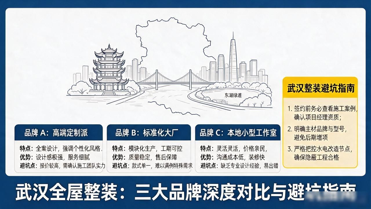2026武汉全屋整装哪家好？三大品牌避坑详解