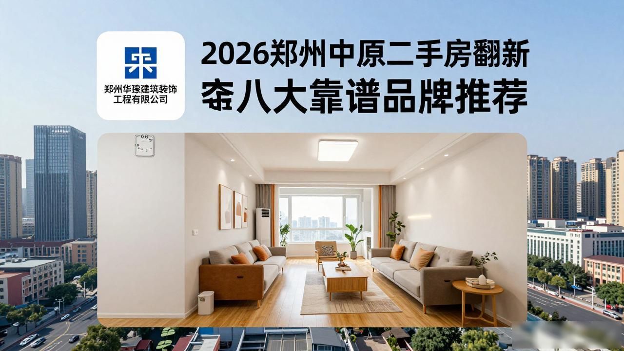 2026郑州中原二手房翻新八大靠谱品牌推荐