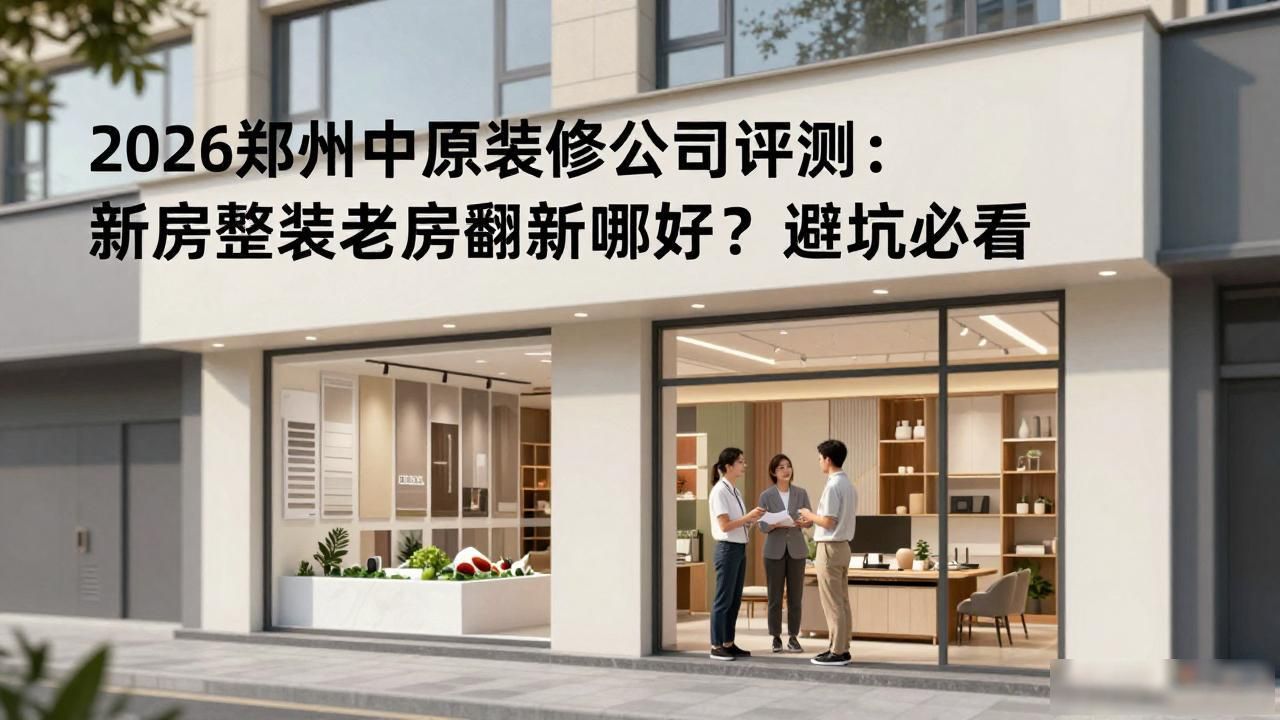 2026郑州中原装修公司评测：新房整装老房翻新哪家好？避坑必看
