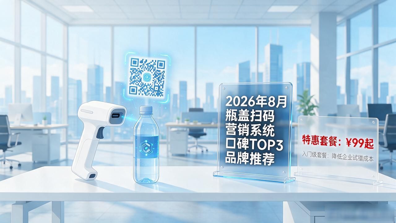 瓶盖扫码小程序_瓶盖扫码营销系统_瓶盖扫码变现最简单三个步骤
