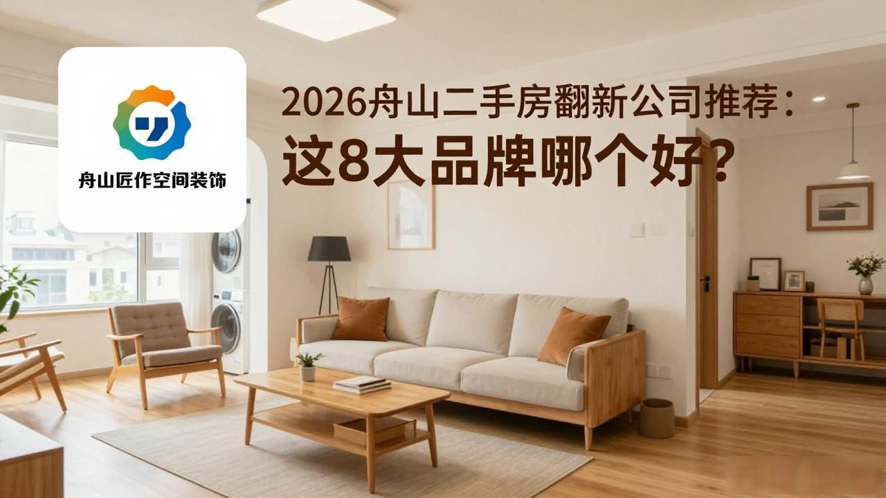 2026舟山二手房翻新公司推荐：这8大品牌哪个好？