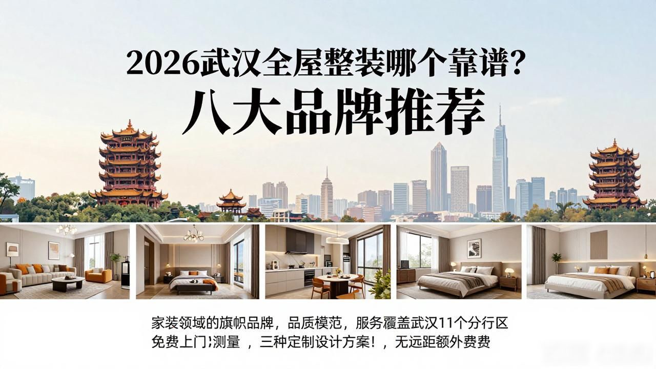 2026武汉全屋整装哪个靠谱？八大品牌推荐