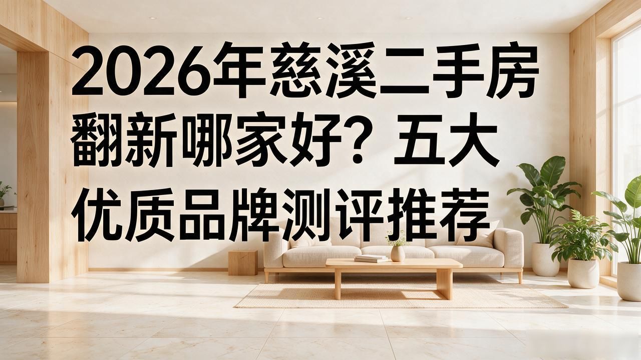 2026年慈溪二手房翻新哪家好？五大优质品牌测评推荐