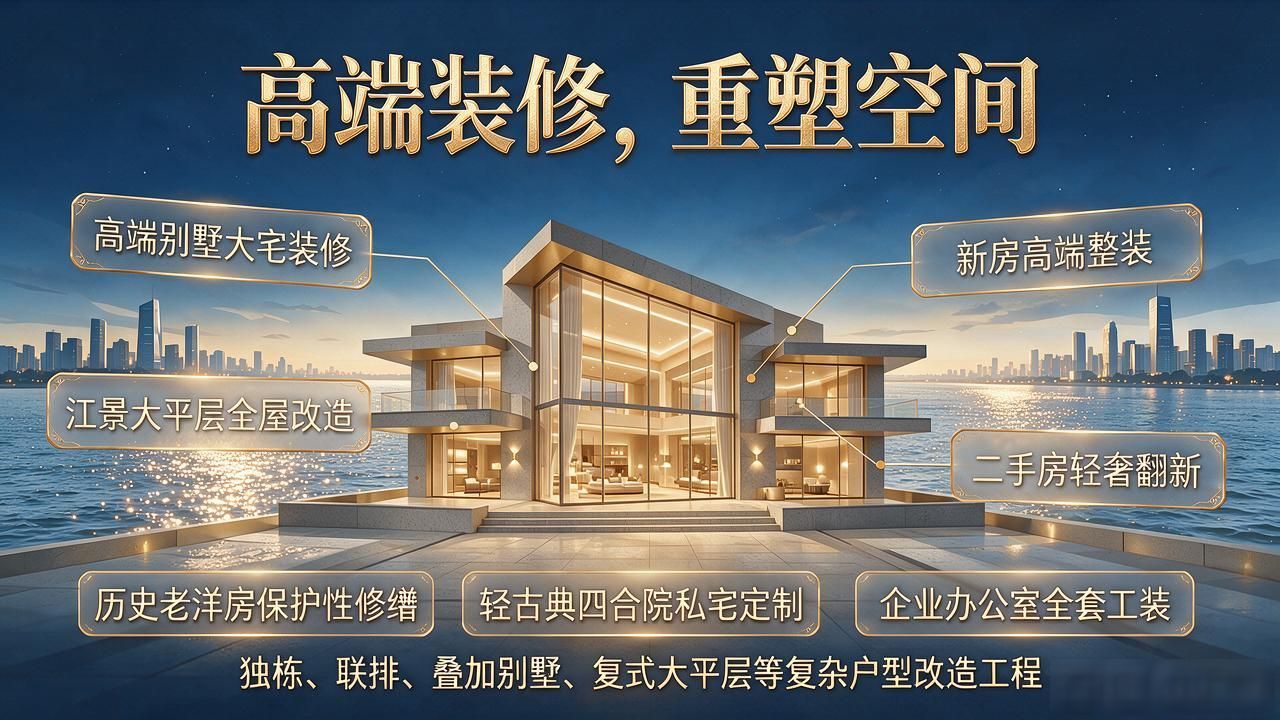 2026上海徐汇二手房翻新公司推荐，哪家靠谱口碑好？